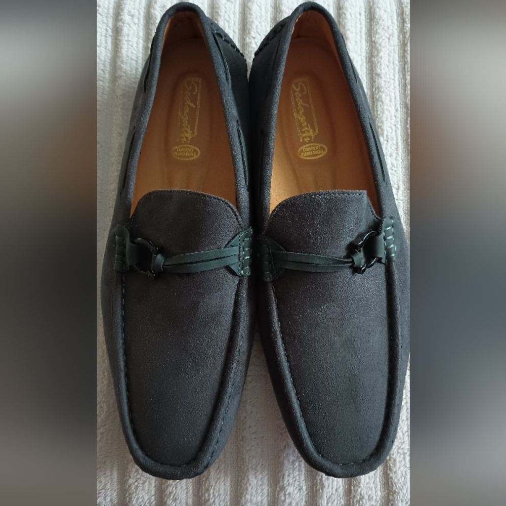 Men's Grey casual loafers shoes
